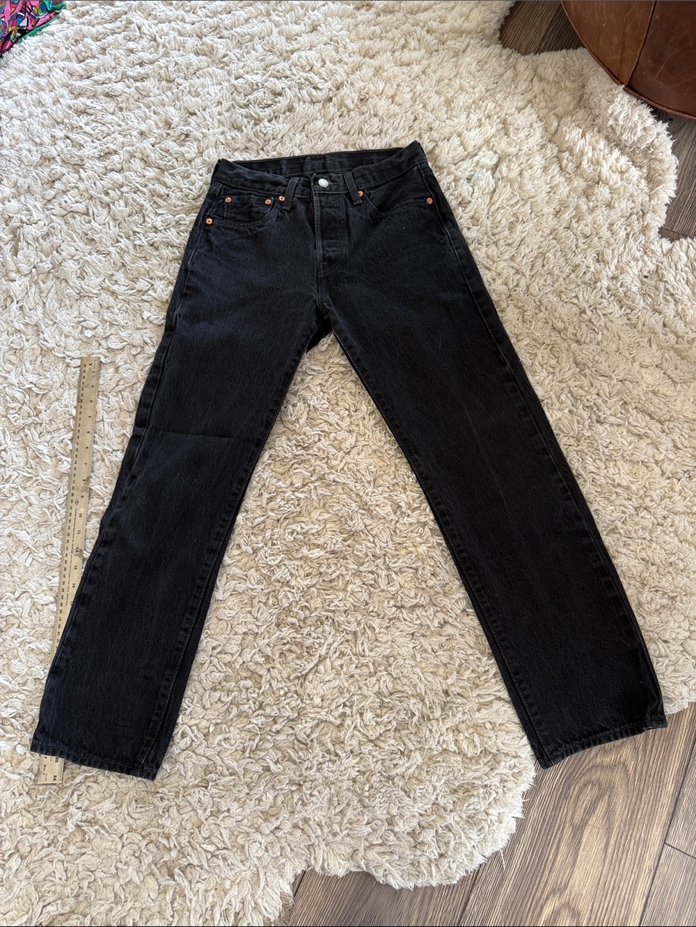 Vintage black 502 jeans straight leg